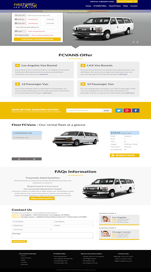 First Choice Vans screenshot 1